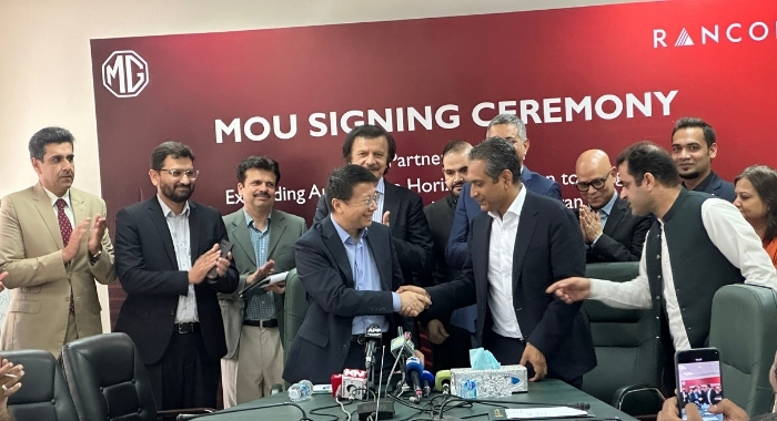 MG JW Automobile Pakistan Signs MoU with RANCON to Export 5,000 Vehicles to Bangladesh by 2029!