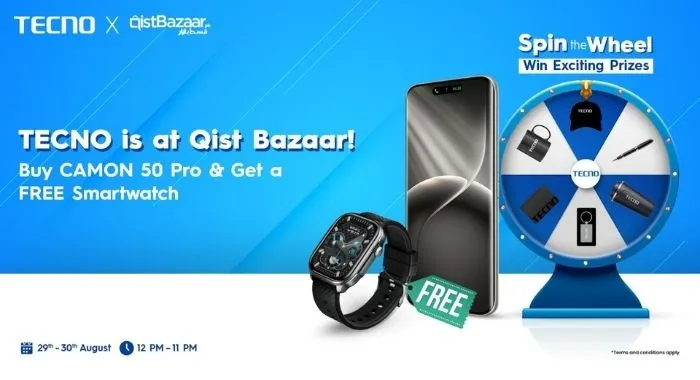 TECNO Brings Its Latest Smartphone Line-up, Exclusive Gifts and Exciting Experiences to Qist Bazaar Expo