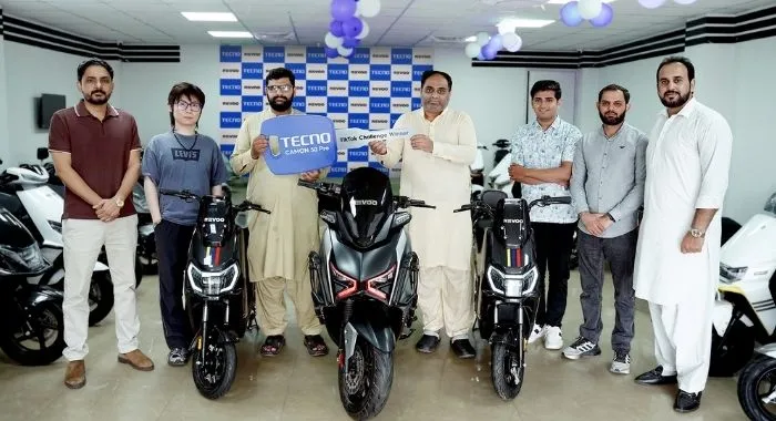 TECNO’s “Zoom In, Snap Joy” TikTok Challenge: Five Winners Ride Home on REVOO E-Bikes!